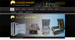Desktop Screenshot of disasterbunkers.com